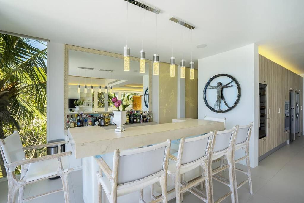 Villa Nirvana - Beachfront Tropical Chic 4Br Haven In Cape Panwa, Phuket Ban Makham Exterior foto