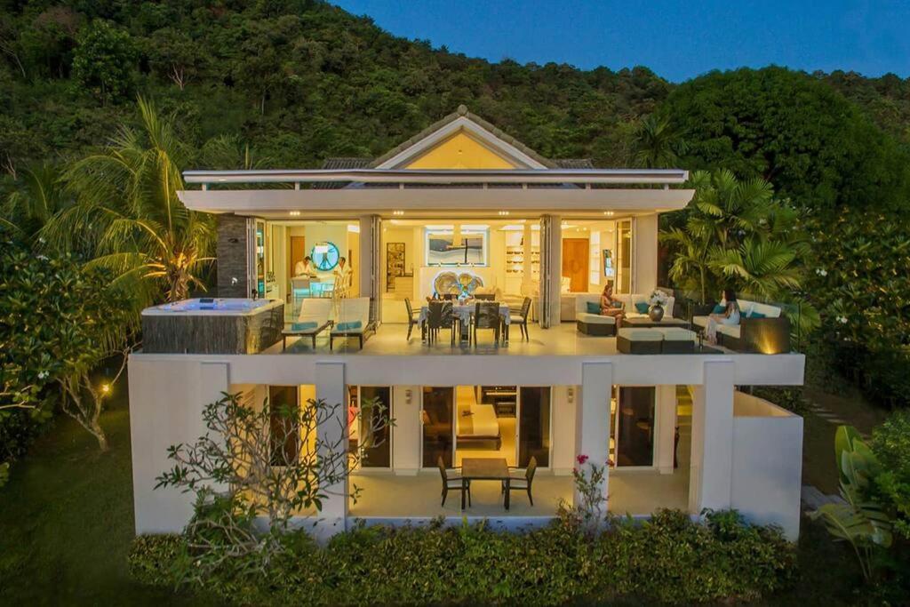 Villa Nirvana - Beachfront Tropical Chic 4Br Haven In Cape Panwa, Phuket Ban Makham Exterior foto