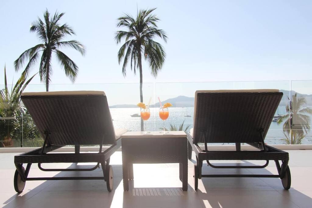Villa Nirvana - Beachfront Tropical Chic 4Br Haven In Cape Panwa, Phuket Ban Makham Exterior foto